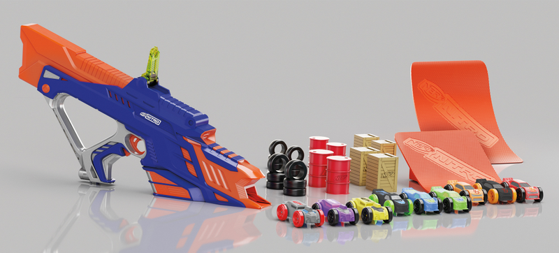 Illustration for article titled Nerf's New Blasters Shoot Tiny Foam Cars Instead of Darts